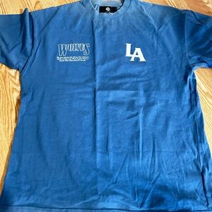 Dark Sport Wolves LA Blue Men's Short Sleeve Tee